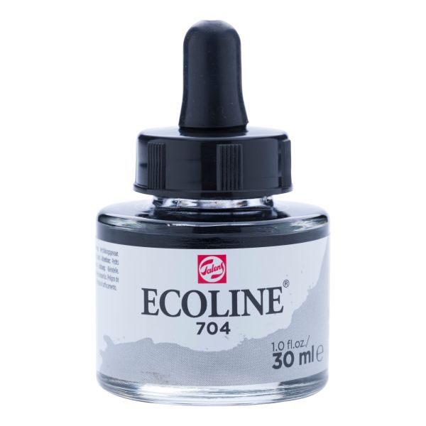 Talens deckfarbe ecoline 30ml 11257041 grey - Talens-11257041-8712079407490