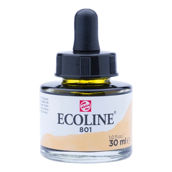 Talens deckfarbe ecoline 30ml 11258011 gold - Talens-11258011-8712079407384