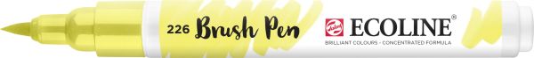 Talens ecoline brush pen 11502260 pastellgelb - Talens-11502260-8712079406370