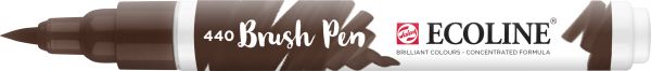 Talens ecoline brush pen 11504400 sepia dunkel - Talens-11504400-8712079406523