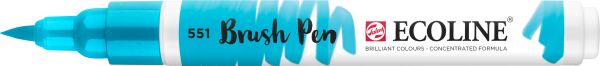 Talens ecoline brush pen 11505510 himmelblau hell - Talens-11505510-8712079406417