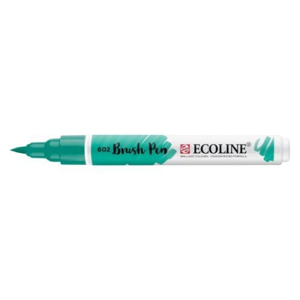 Talens ecoline brush pen 11506020 dunkelgrün - Talens-11506020-8712079388843