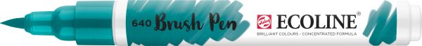 Talens ecoline brush pen 11506400 blaugrün - Talens-11506400-8712079406486