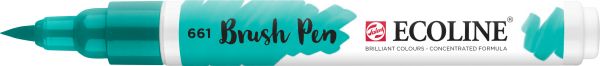 Talens ecoline brush pen 11506610 türkisgrün - Talens-11506610-8712079406479