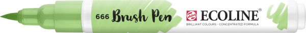 Talens ecoline brush pen 11506660 pastellgrün - Talens-11506660-8712079406578