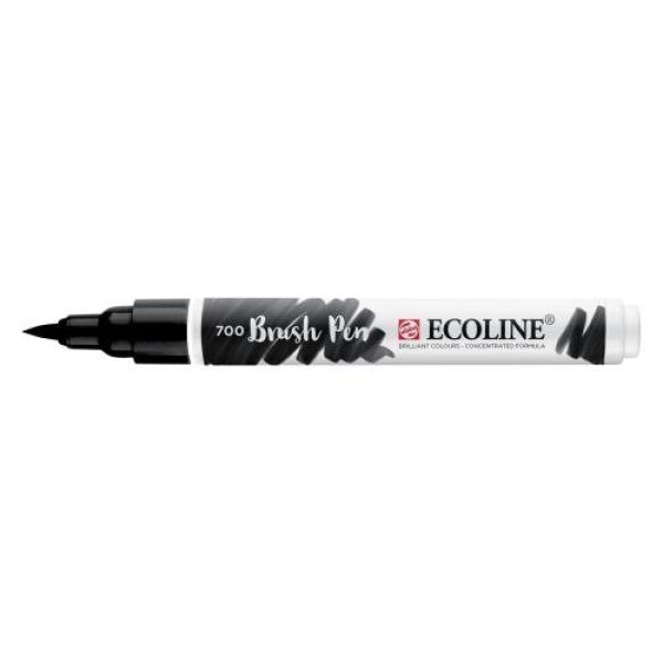 Talens ecoline brush pen 11507000 schwarz - Talens-11507000-8712079388942