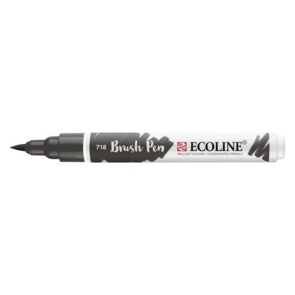 Talens ecoline brush pen 11507180 warmgrau - Talens-11507180-8712079388928