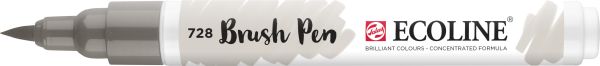 Talens ecoline brush pen 11507280 warmgrau hell - Talens-11507280-8712079406615