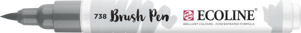 Talens ecoline brush pen 11507380 kaltes grau hell - Talens-11507380-8712079406530