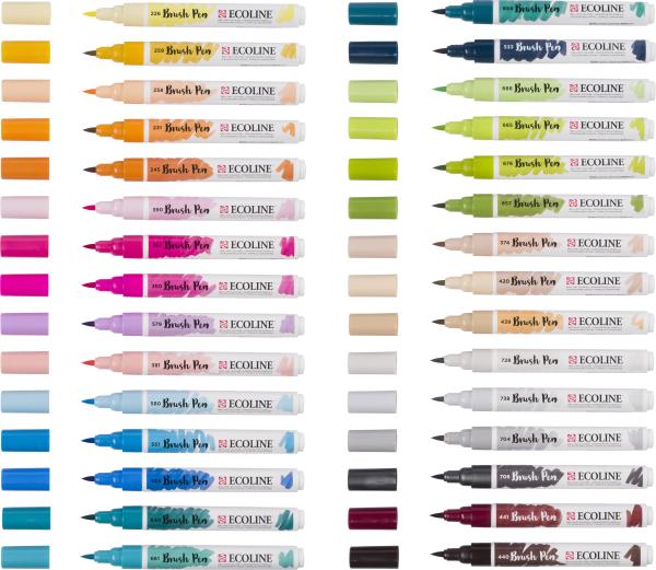 Talens ecoline brush pen set 11509006 ass. additional 30 stück - Talens-11509006-8712079519001-02.jpg