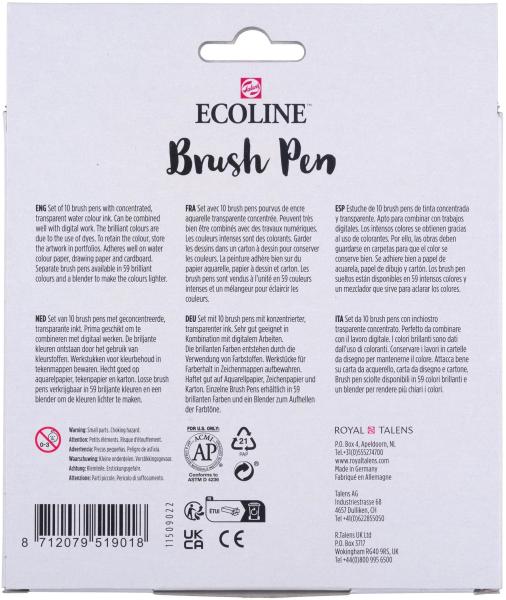 Talens ecoline brush pen set 11509007 ass. 10 stück - Talens-11509007-8712079519018-02.jpg