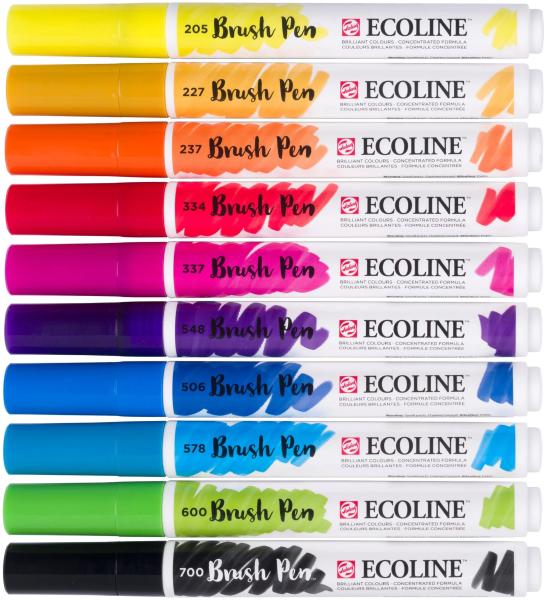 Talens ecoline brush pen set 11509007 ass. 10 stück - Talens-11509007-8712079519018-03.jpg
