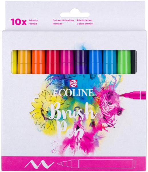 Talens ecoline brush pen set 11509007 ass. 10 stück - Talens-11509007-8712079519018