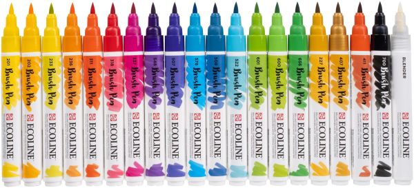 Talens ecoline brush pen set 11509024 ass. 20 stück - Talens-11509009-8712079446741-3.jpg