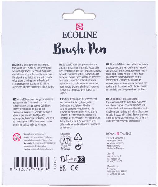Talens ecoline brush pen set 11509803 ass. bright 10 stück - Talens-11509803-8712079518936-02.jpg