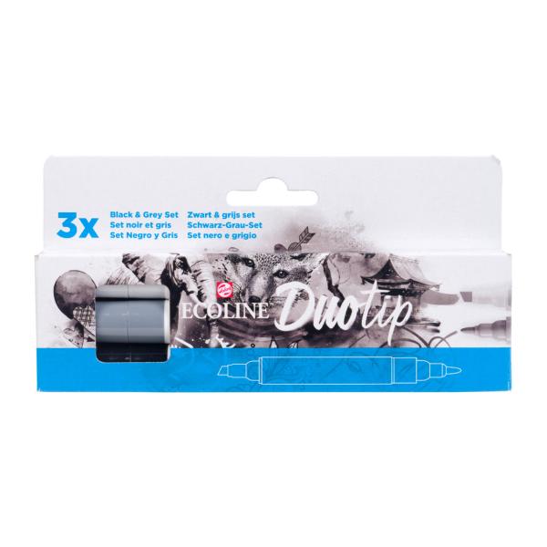 Talens ecoline duotip set 11609902 schwarz-grau 3 stück - Talens-11609902-8712079465599-05.jpg