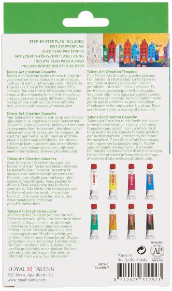 Talens gouache set 9021608m art creation, 8x12ml - Talens-9021608m-8712079312923-02.jpg