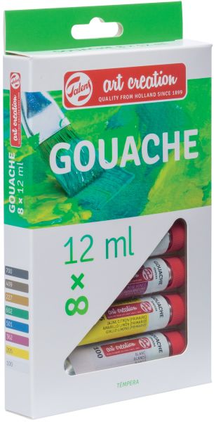 Talens gouache set 9021608m art creation, 8x12ml - Talens-9021608m-8712079312923