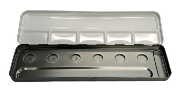 Talens perlglanzfarbe finetec box f06 für 6 tabletten - Talens-f06-4251402601500