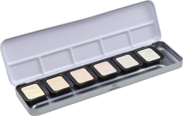 Talens perlglanzfarbe finetec box f5600 essentials pixie dust 6 farben - Talens-f5600-4251402600039
