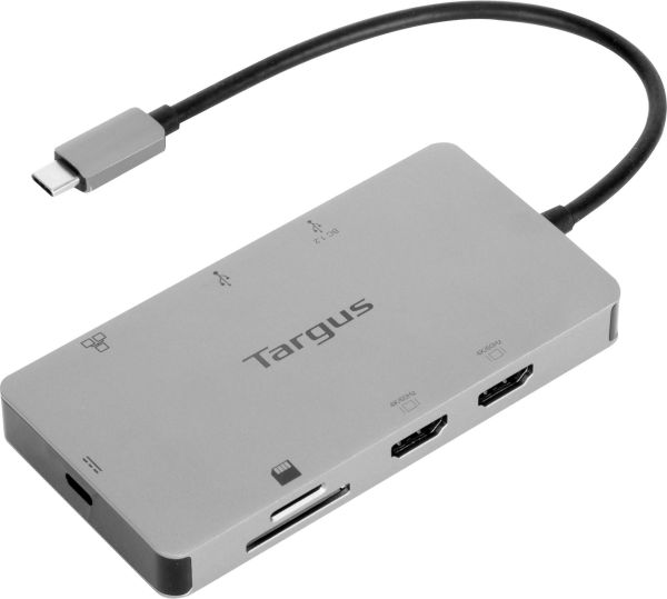 Targus usb-c dual 4k docking station dock423eu space grey - Targus-dock423eu-5051794035124