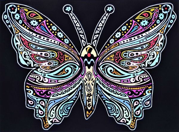 Tataruga samtbild a4 s29 schmetterling - Tataruga-s29-8024238199949