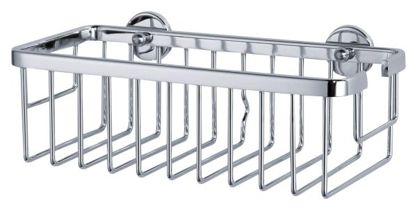 Tesa aluxx duschkorb 40201-00000 chrome, selbstklebend - Tesa-40201-00000-4042448447128