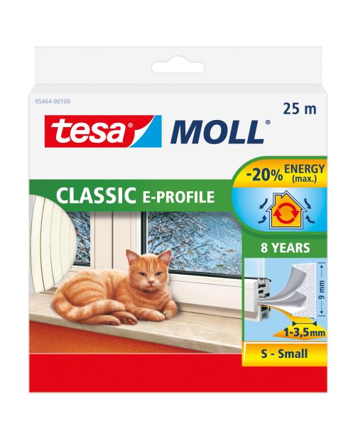 Tesa dichtungsstreifen 9mm×25m 546400100 weiss - Tesa-546400100-4042448102362