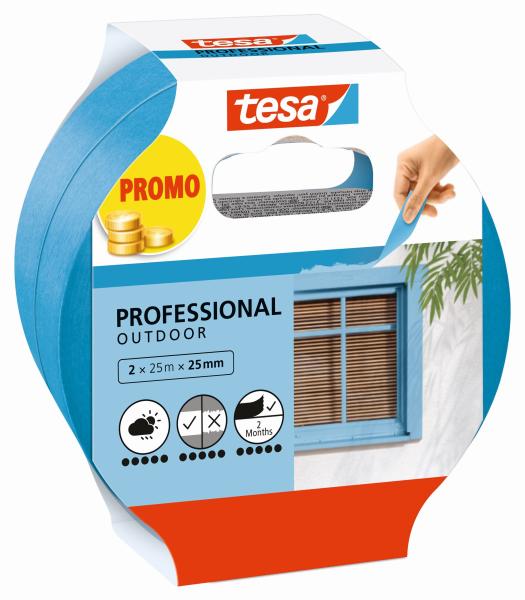Tesa malerband professional 56250-00000 outdoor 25mx25mm - Tesa-56250-00000-4042448149930