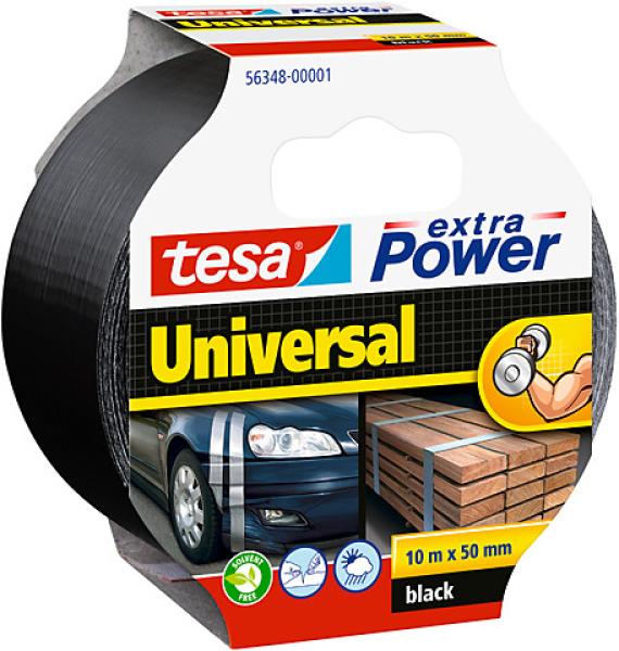 Tesa extra power universal 10mx48mm 563480000 gewebeband. schwarz - Tesa-563480000-4042448032898