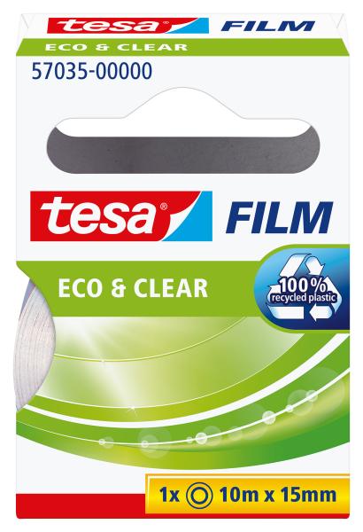 Tesa film eco clear 15mmx10m 570350000 - Tesa-570350000-4042448164919
