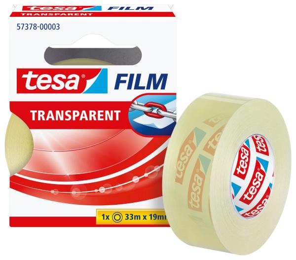 Tesa tesafilm 19mmx33m 573780000 refill transparent - Tesa-573780000-4042448038142