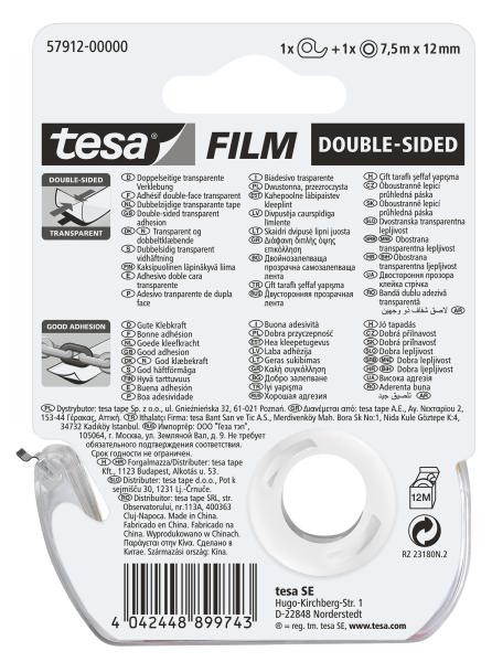 Tesa klebeband tesafilm 12mmx7.5m 579120000 transp., doppels.,auf abroller - Tesa-579120000-4042448899743-02.jpg