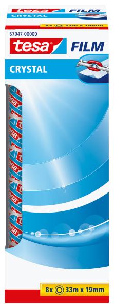 Tesa crystal tape 19mmx33m 579470000 8 stück - Tesa-579470000-4042448282262