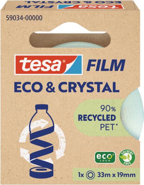 Tesa tesafilm eco&crystal 33mx19mm 59034-00000 klebeband 1 stück - Tesa-59034-00000-4063565252389-02.jpg
