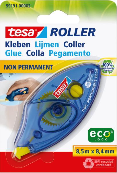 Tesa einweg-kleberoller 591910000 8,4mmx8,5m non-perm. - Tesa-591910000-4042448110985