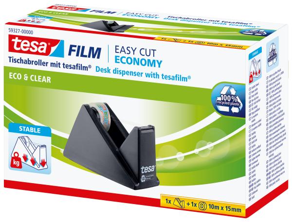 Tesa tischabroller pack ecologo 593270000 schwarz, 1 rl. eco&clear - Tesa-593270000-4042448197375-04.jpg