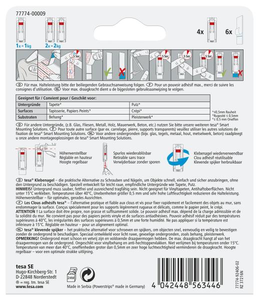 Tesa klebenagel 4x1 kg 77774-00009 tapete, putz - Tesa-77774-00009-4042448563446-03.jpg