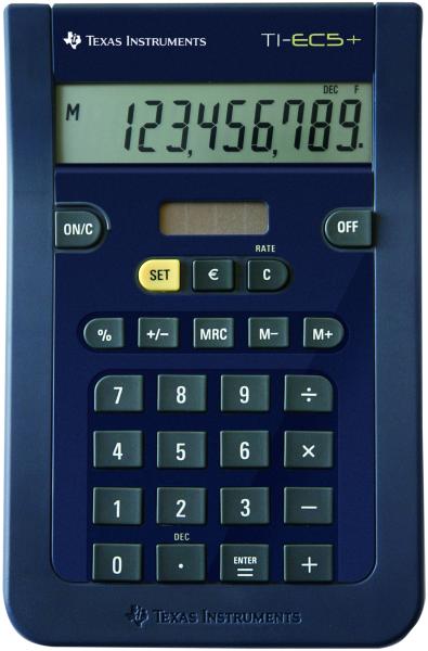 Texas instruments taschenrechner ec5+ - Texas-instruments-ec5-3243480017336