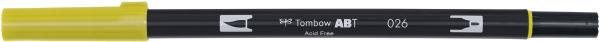Tombow dual brush pen abt 026 yellow gold - Tombow-abt-026-4901991901139-02.jpg