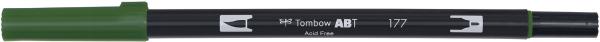 Tombow dual brush pen abt 177 dunkle jade - Tombow-abt-177-4901991901290-02.jpg