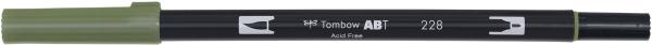 Tombow dual brush pen abt 228 graugrün - Tombow-abt-228-4901991901337-02.jpg