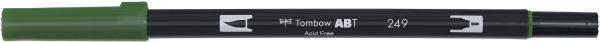 Tombow dual brush pen abt 249 hunter green - Tombow-abt-249-4901991901382-02.jpg
