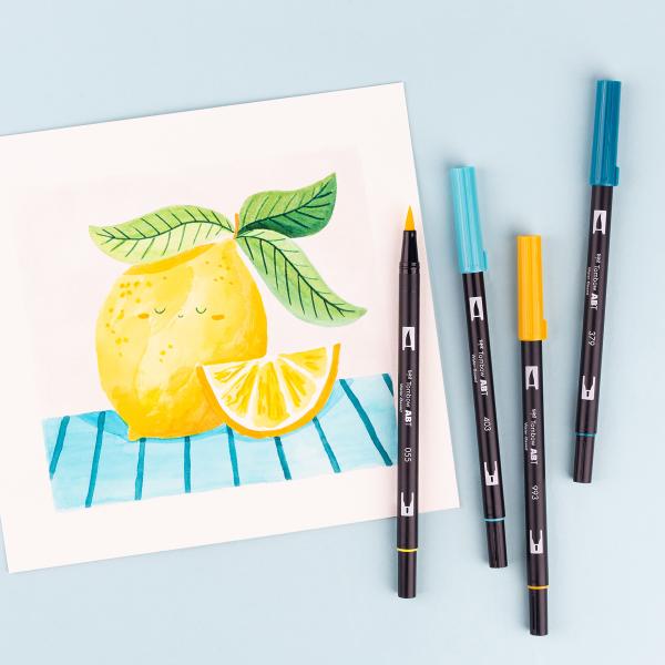 Tombow dual brush pen abt abt-6plemon lemon squeezy 6 stück - Tombow-abt-6plemon-4003198106260-04.jpg