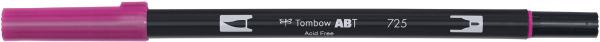 Tombow dual brush pen abt 725 rhodaminrot - Tombow-abt-725-4901991901917-02.jpg