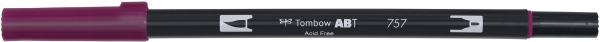 Tombow dual brush pen abt 757 weinrot - Tombow-abt-757-4901991901955-02.jpg