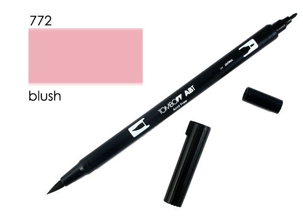 Tombow dual brush pen abt 772 blush - Tombow-abt-772-4901991901979