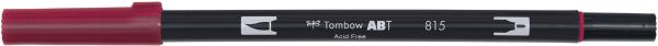 Tombow dual brush pen abt 815 kirschrot - Tombow-abt-815-4901991902013-02.jpg