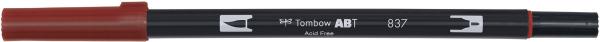 Tombow dual brush pen abt 837 wine red - Tombow-abt-837-4901991902051-02.jpg