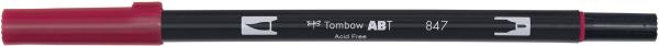 Tombow dual brush pen abt 847 purpurrot - Tombow-abt-847-4901991902075-02.jpg